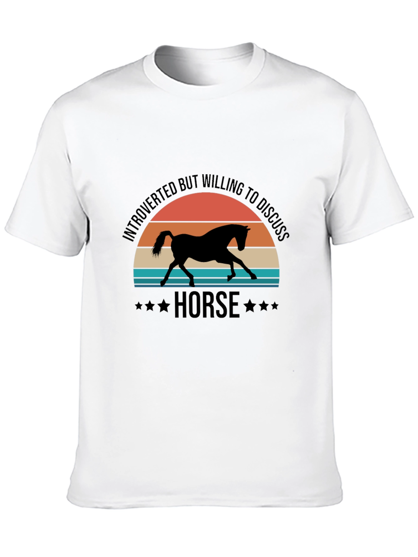 Introverted Horse Lover T-Shirt