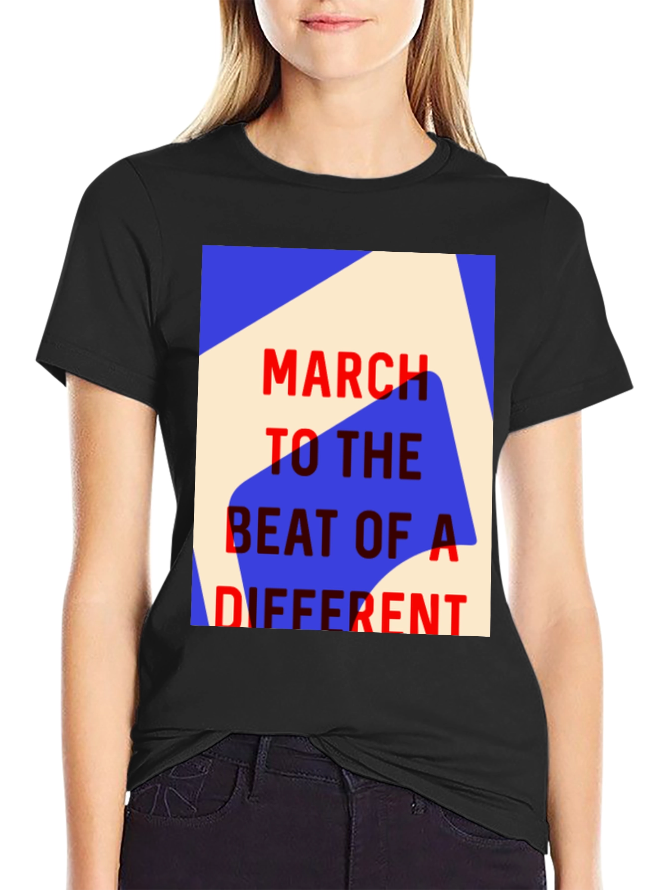 March to a Different Beat Graphic Tee