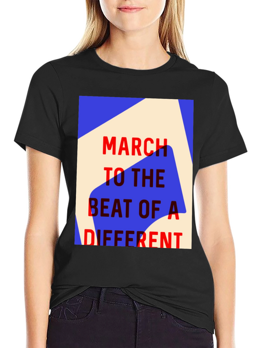 March to a Different Beat Graphic Tee