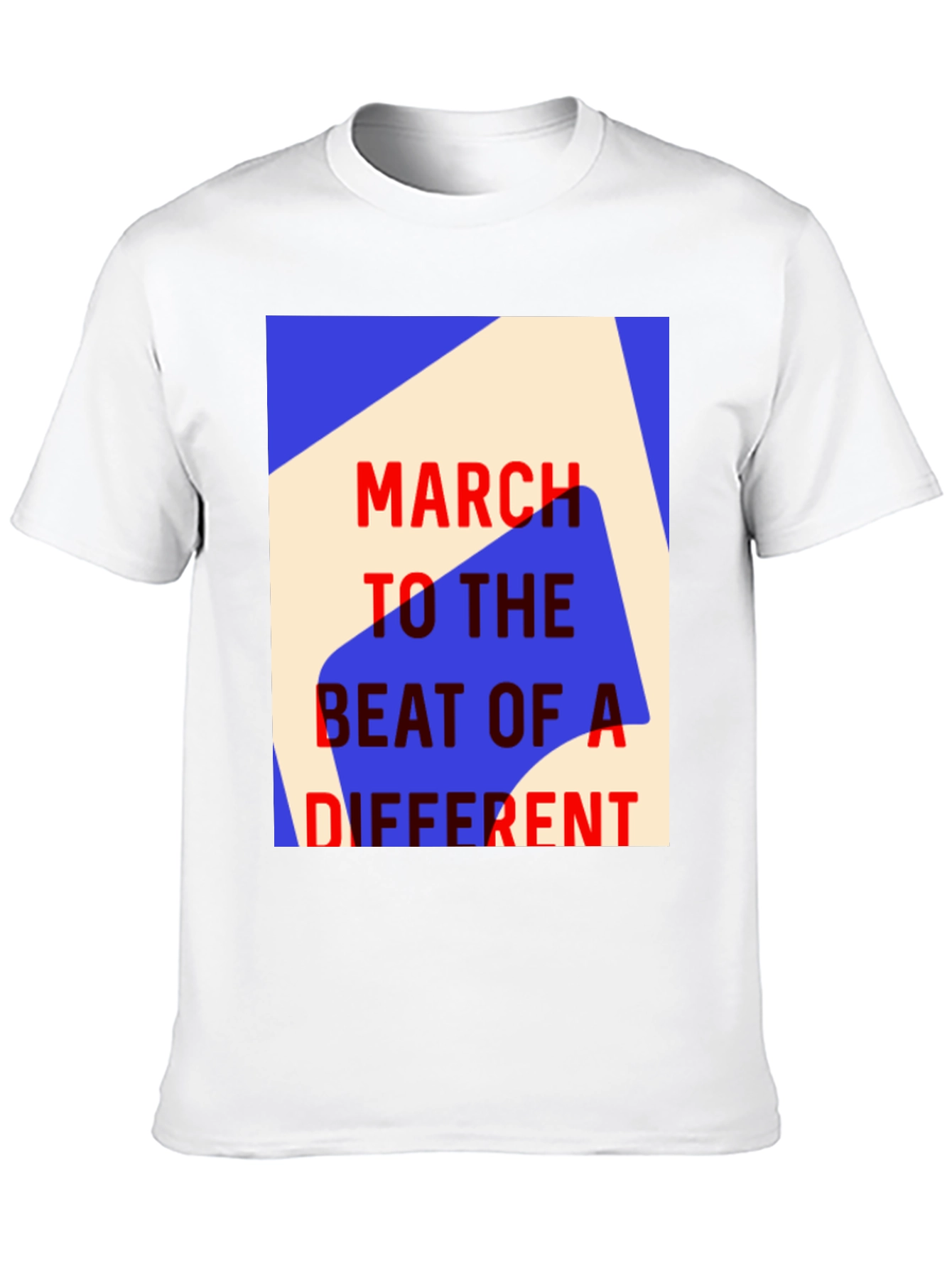 March to a Different Beat Graphic Tee