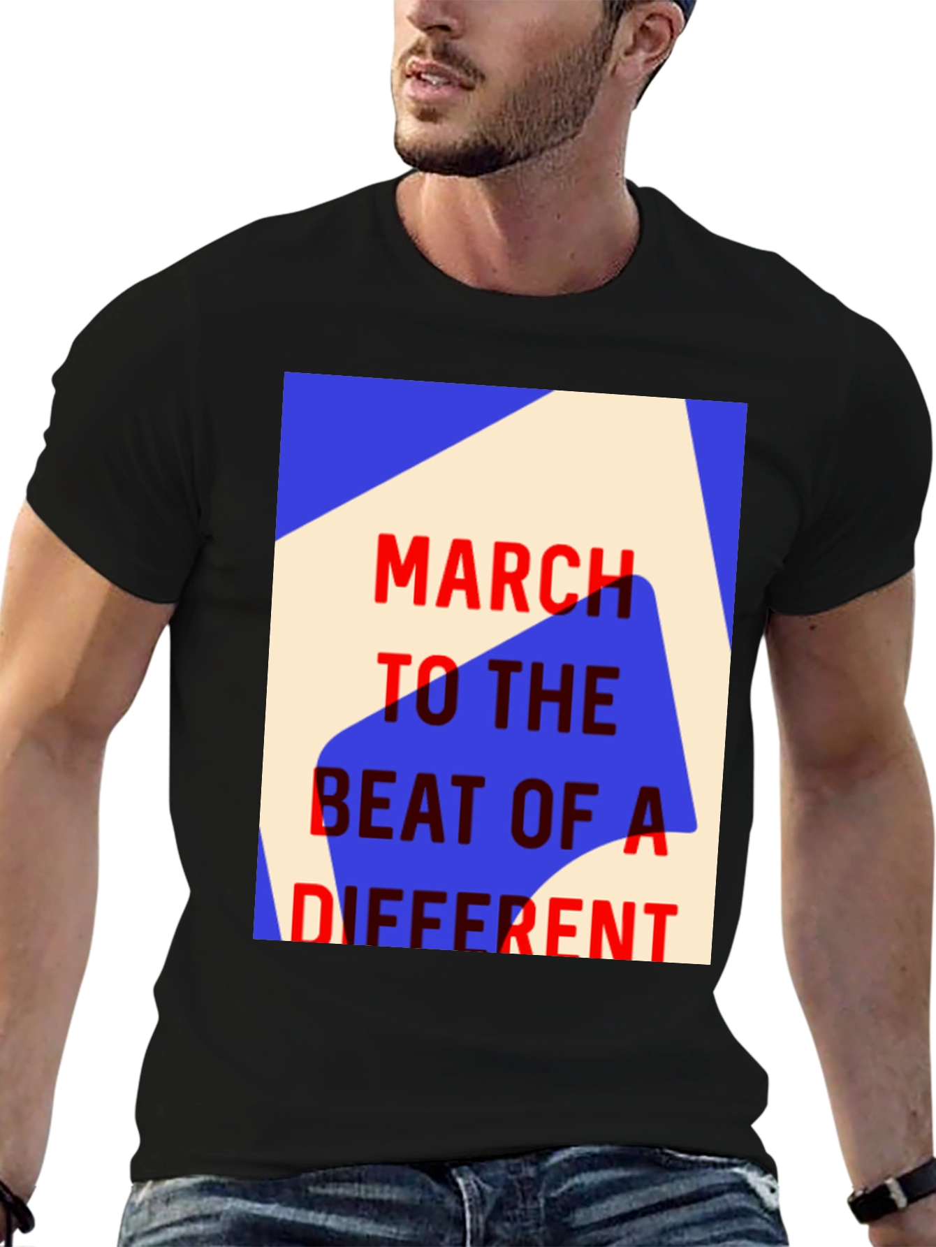 March to a Different Beat Graphic Tee