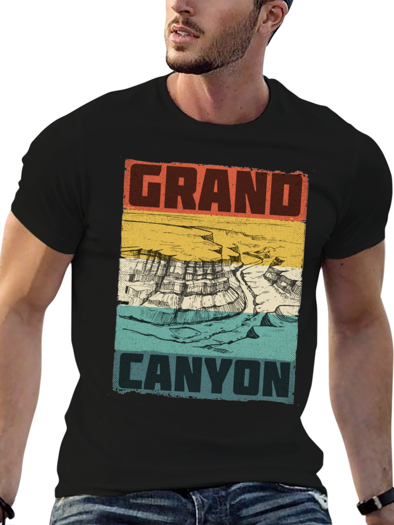 Grand Canyon Graphic Print T-Shirt