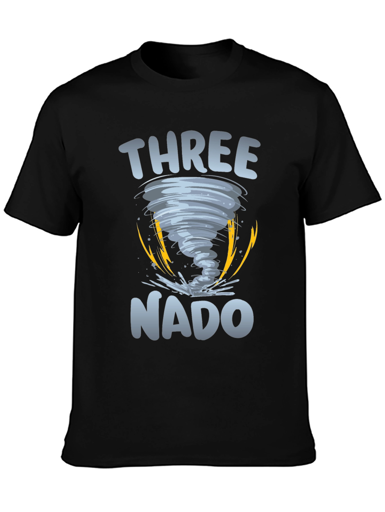 Three-nado Birthday T-Shirt - Weather Themed Party