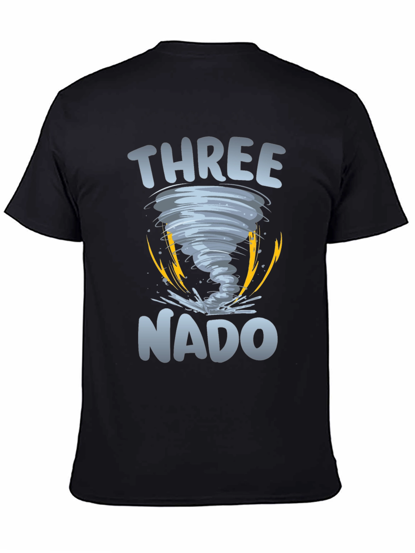 Three-nado Birthday T-Shirt - Weather Themed Party
