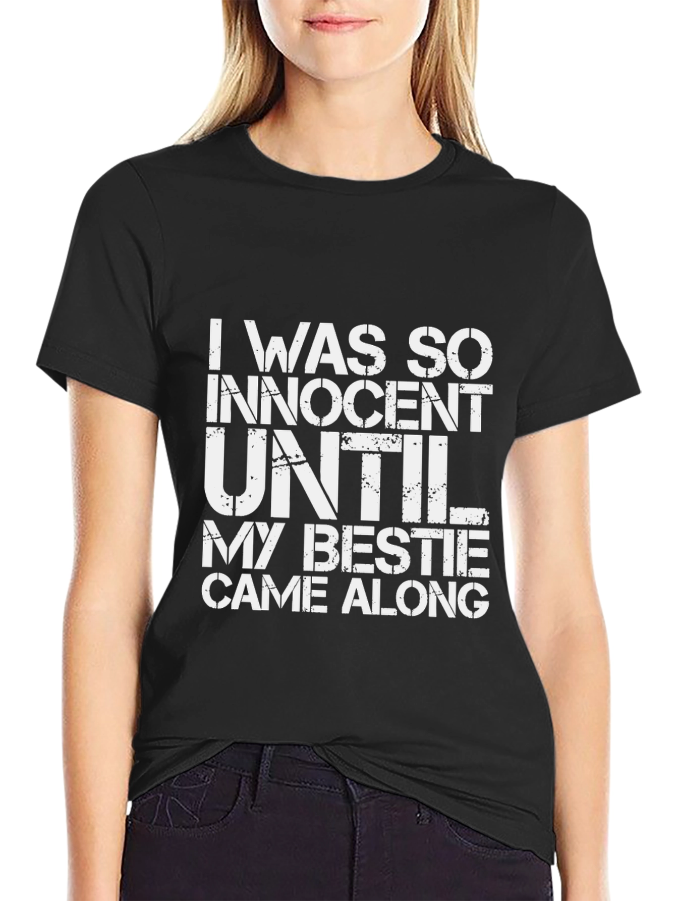 Innocent Bestie T-Shirt - Funny Graphic Tee