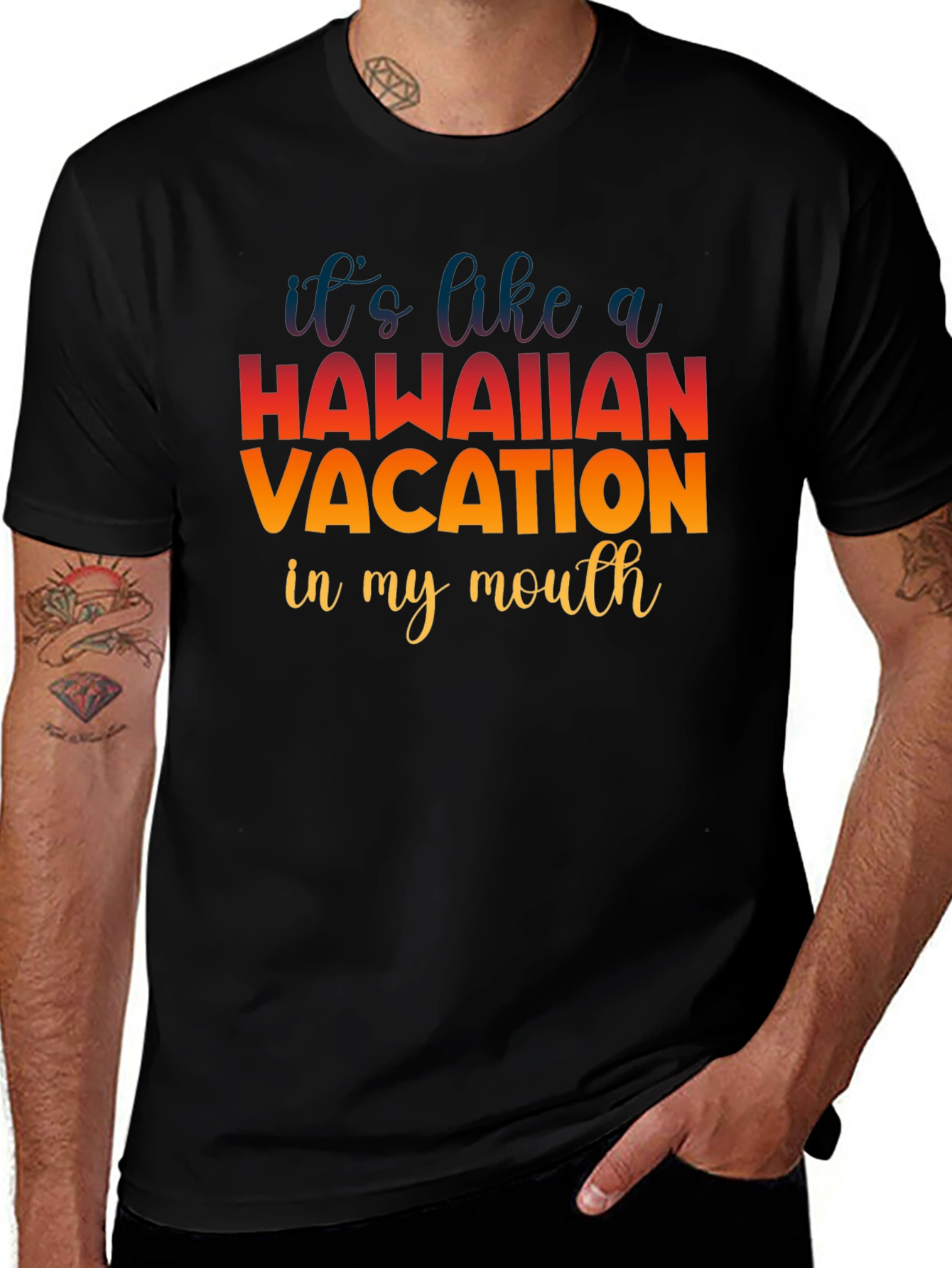 Hawaiian Vacation Graphic Tee