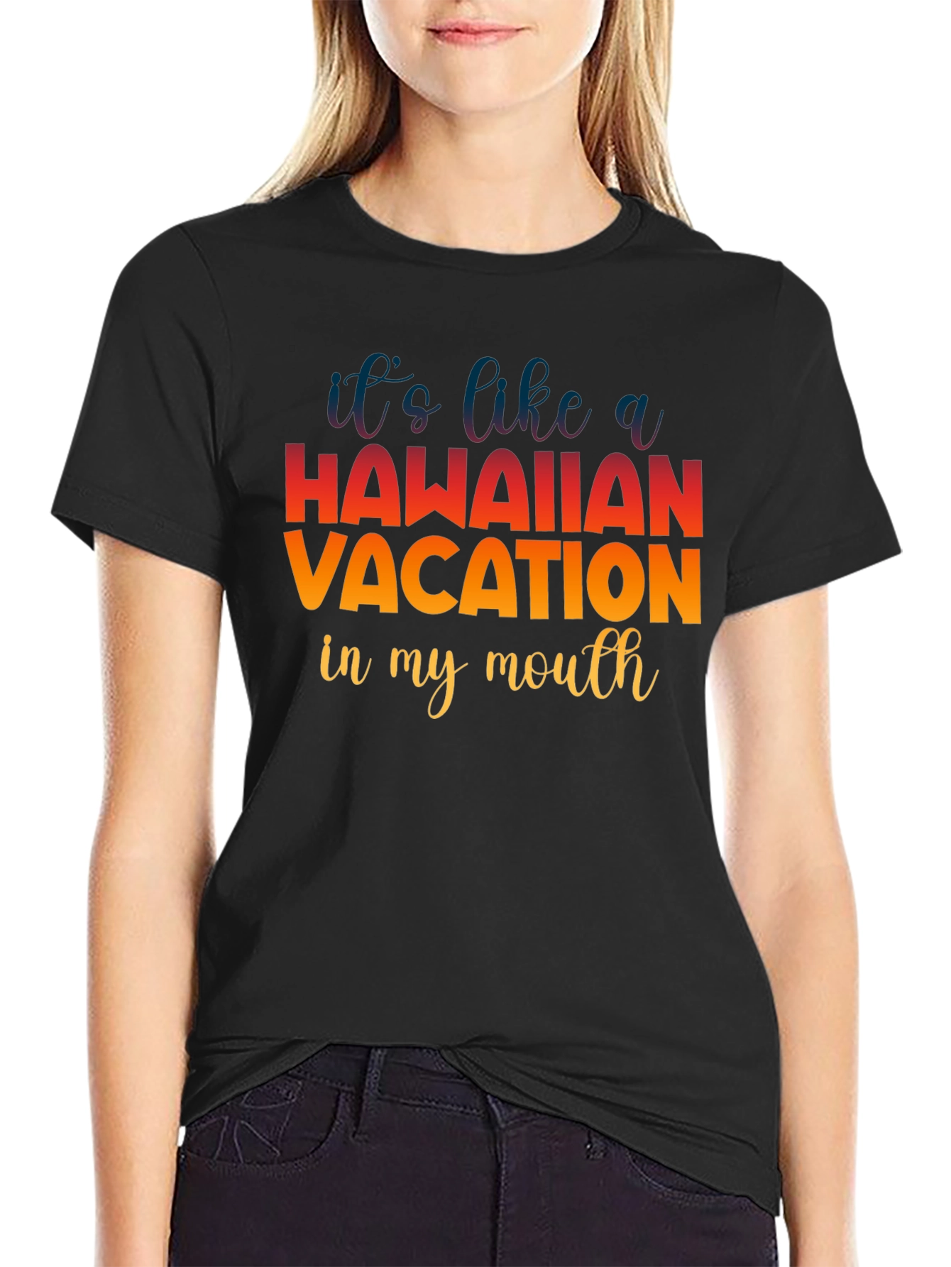 Hawaiian Vacation Graphic Tee