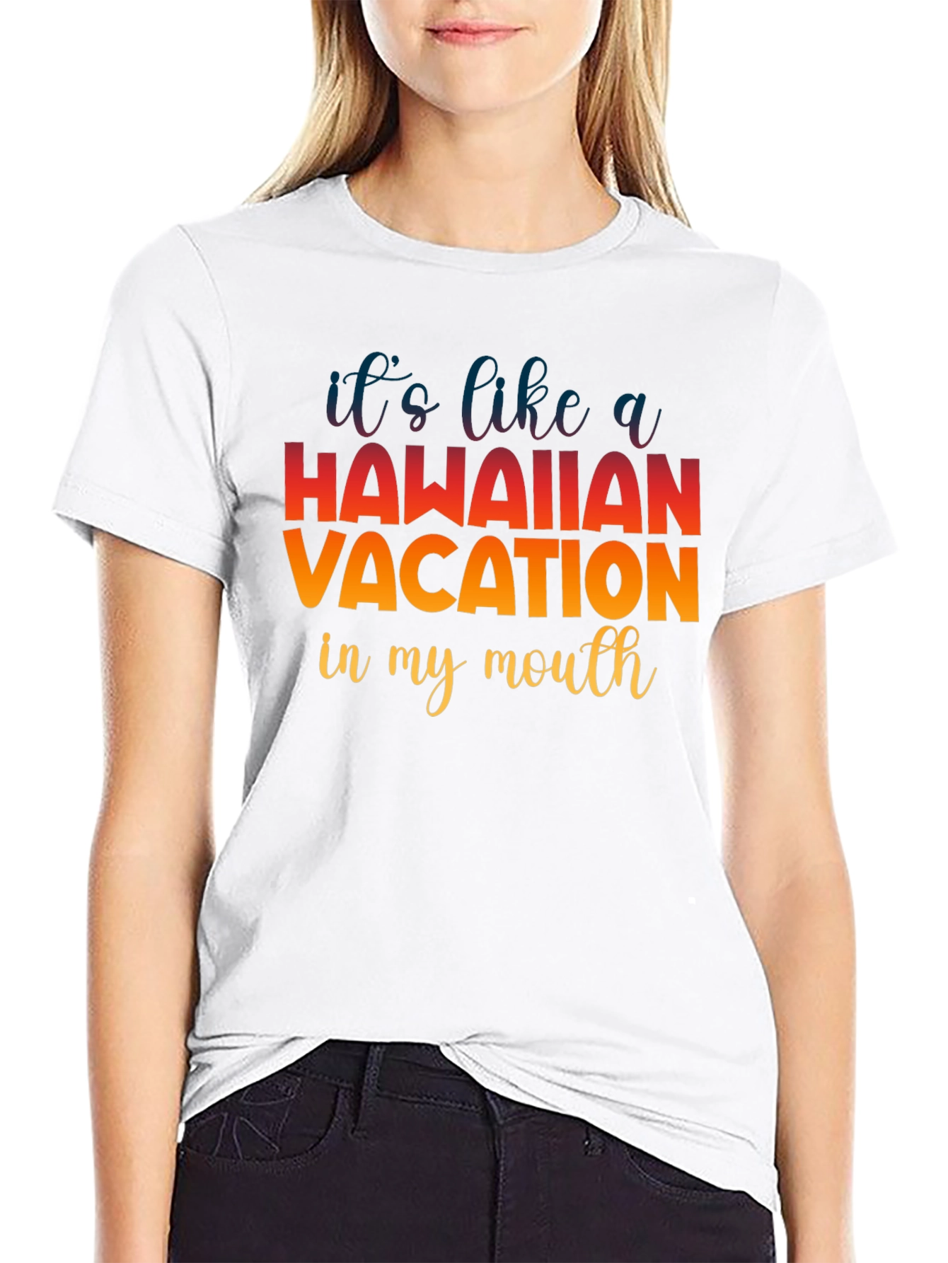 Hawaiian Vacation Graphic Tee