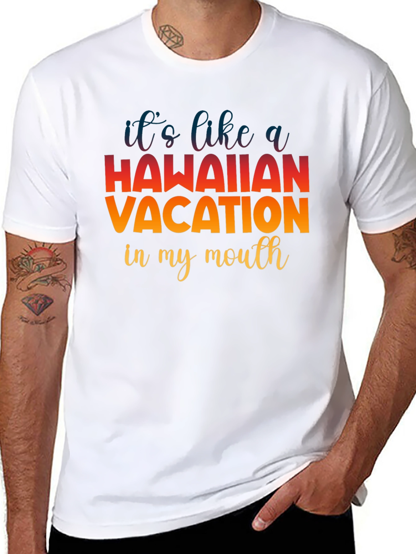 Hawaiian Vacation Graphic Tee