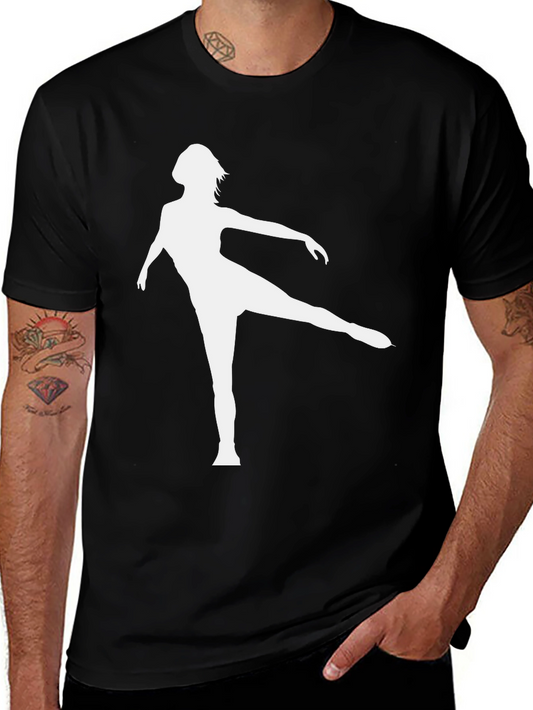 Ballet Dancer Graphic Tee - Stylish Unisex T-Shirt