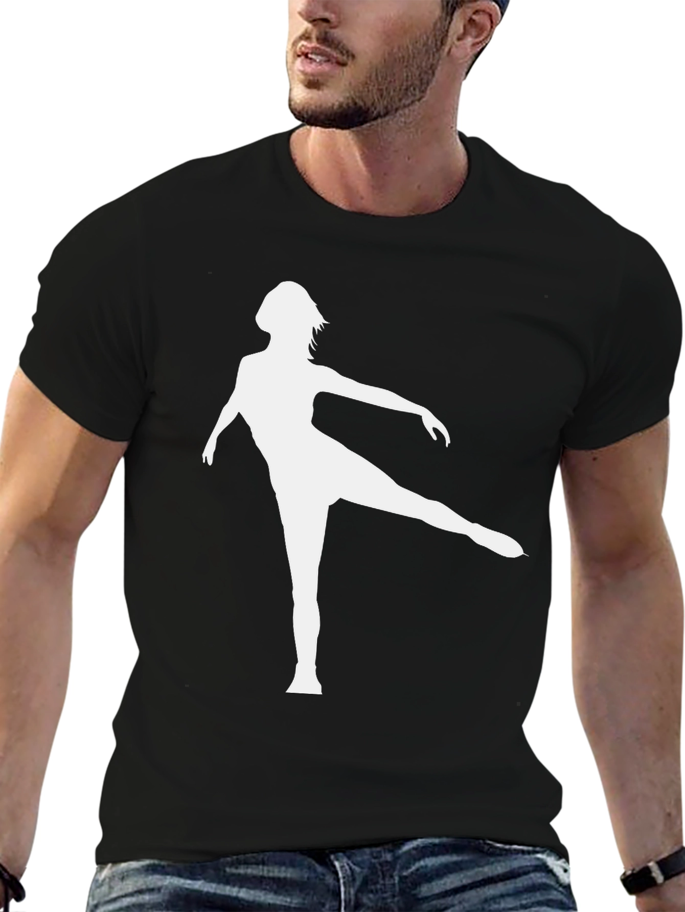 Ballet Dancer Graphic Tee - Stylish Unisex T-Shirt