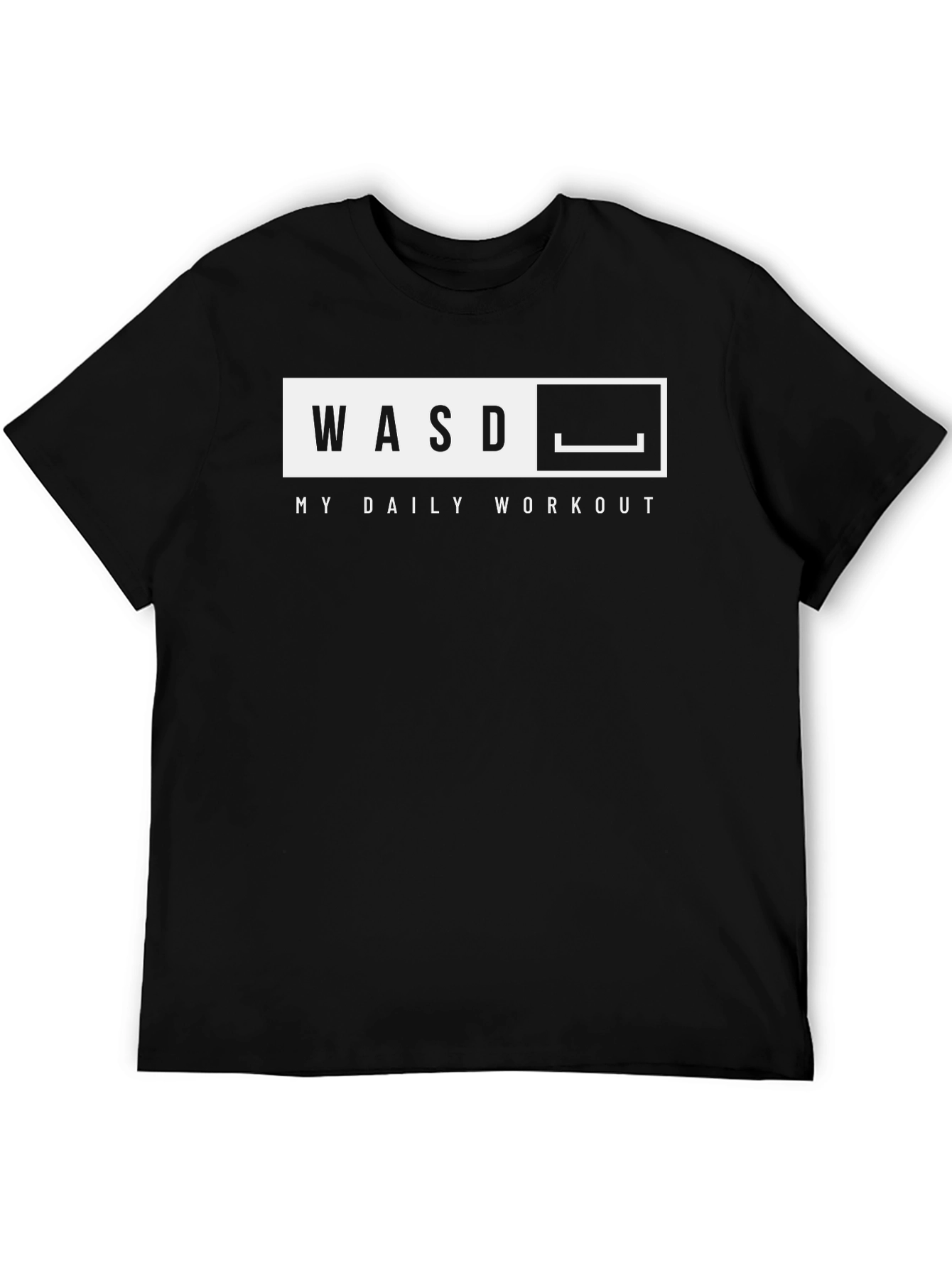 WASD Daily Workout T-Shirt - Gamer Fitness Apparel