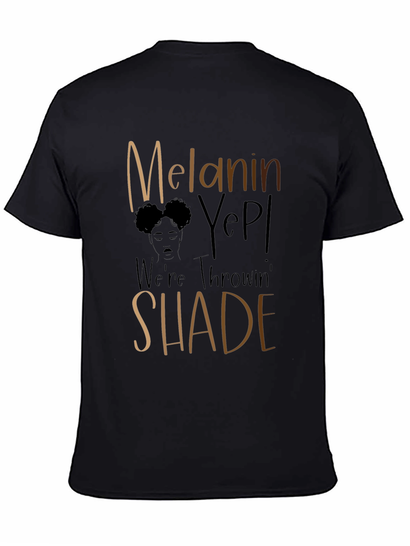 Melanin Yep! Throwin Shade Graphic Tee