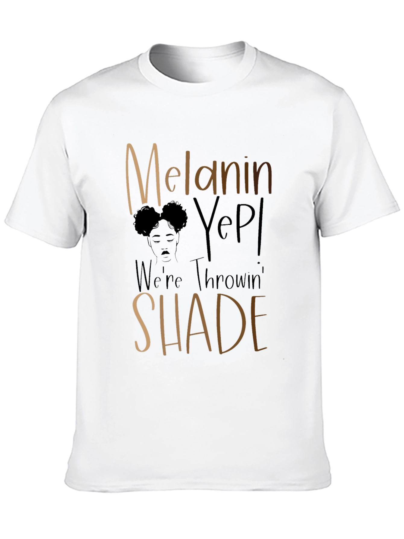 Melanin Yep! Throwin Shade Graphic Tee