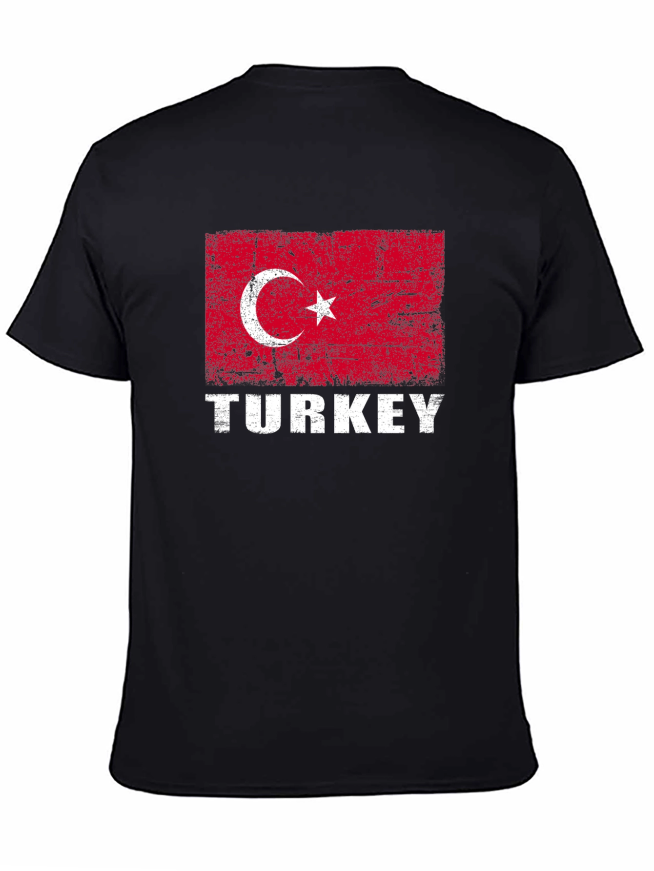 Turkey Flag T-Shirt - Distressed Turkish Pride Tee