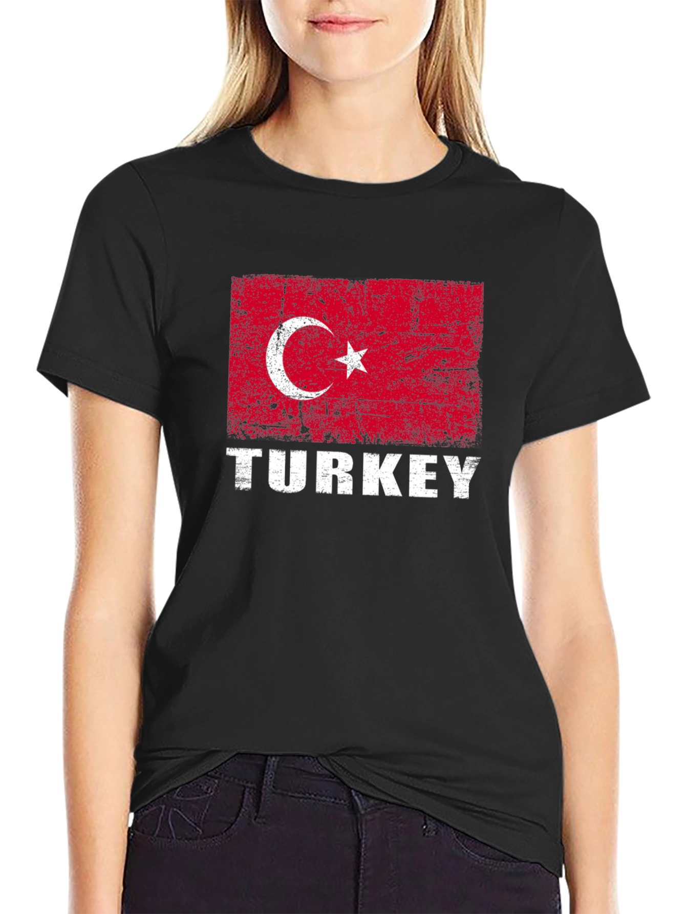 Turkey Flag T-Shirt - Distressed Turkish Pride Tee