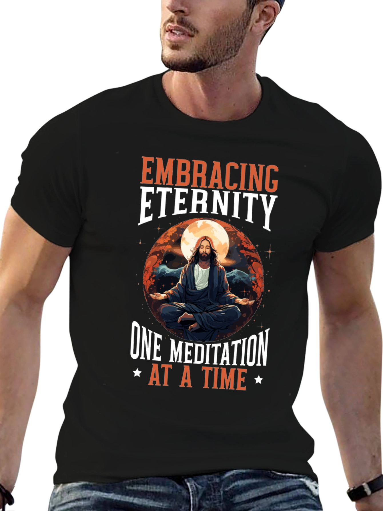 Embracing Eternity Meditation T-Shirt