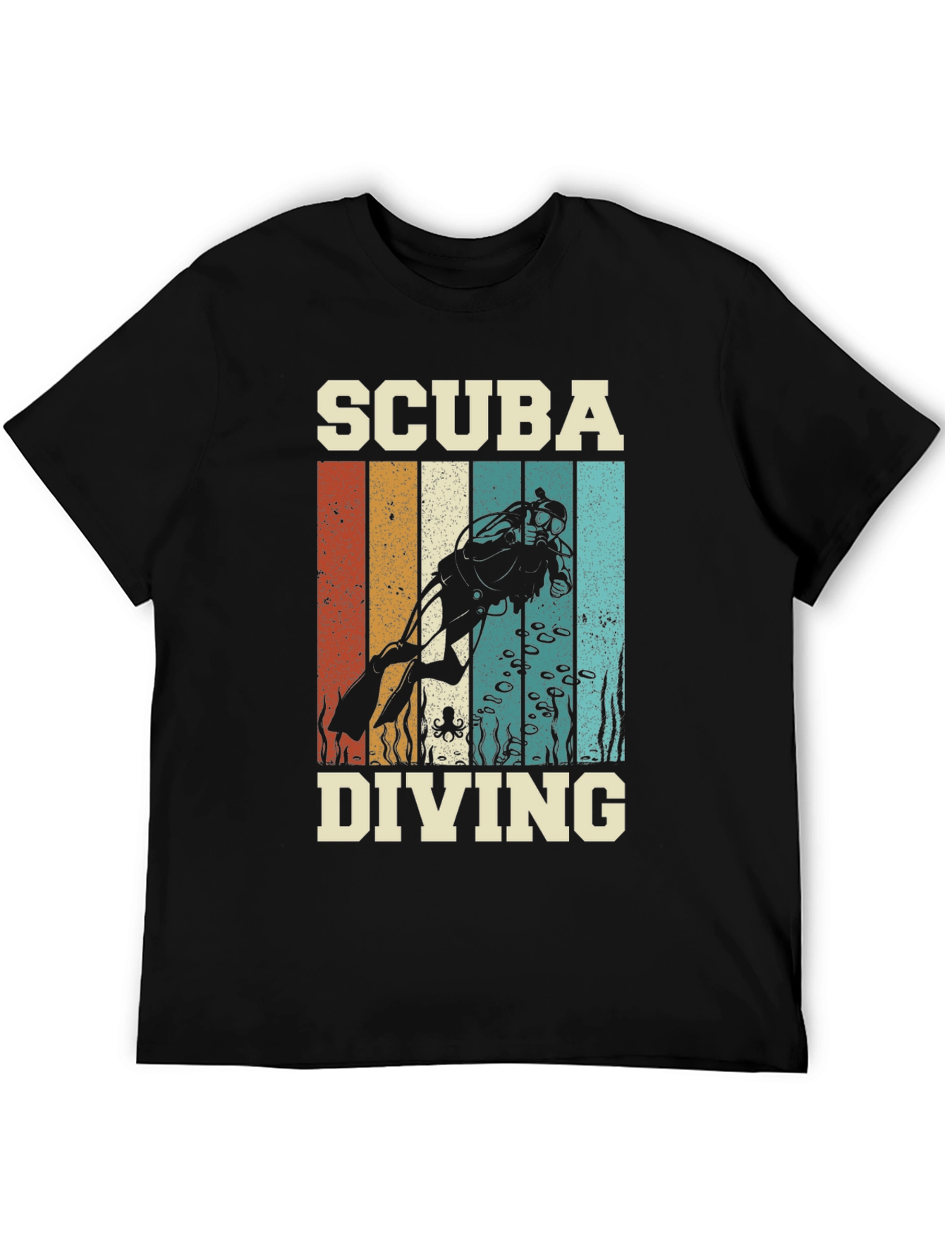 Scuba Diving Retro Graphic Tee