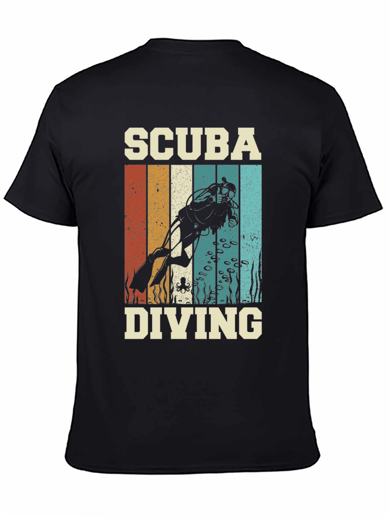 Scuba Diving Retro Graphic Tee