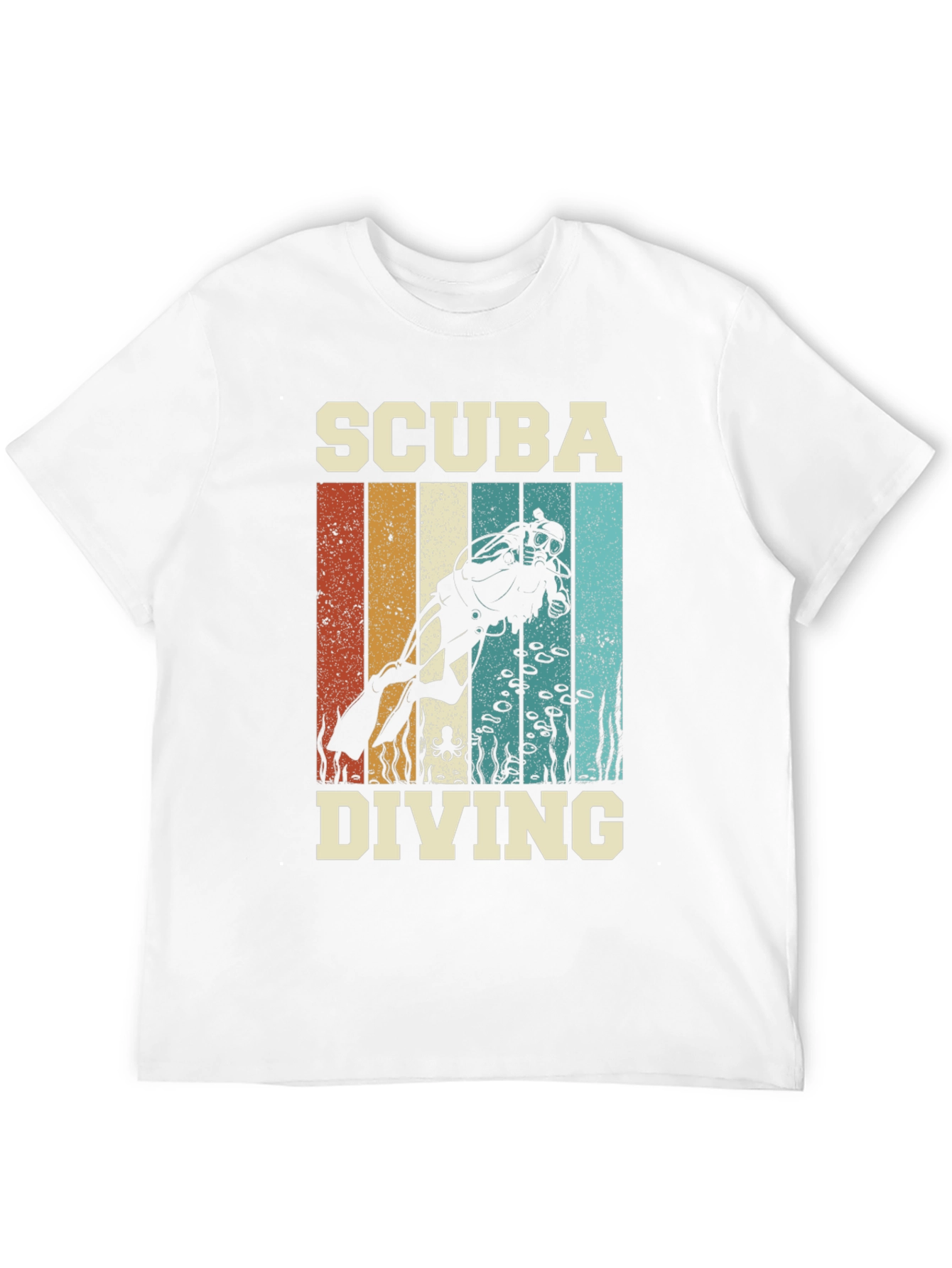Scuba Diving Retro Graphic Tee