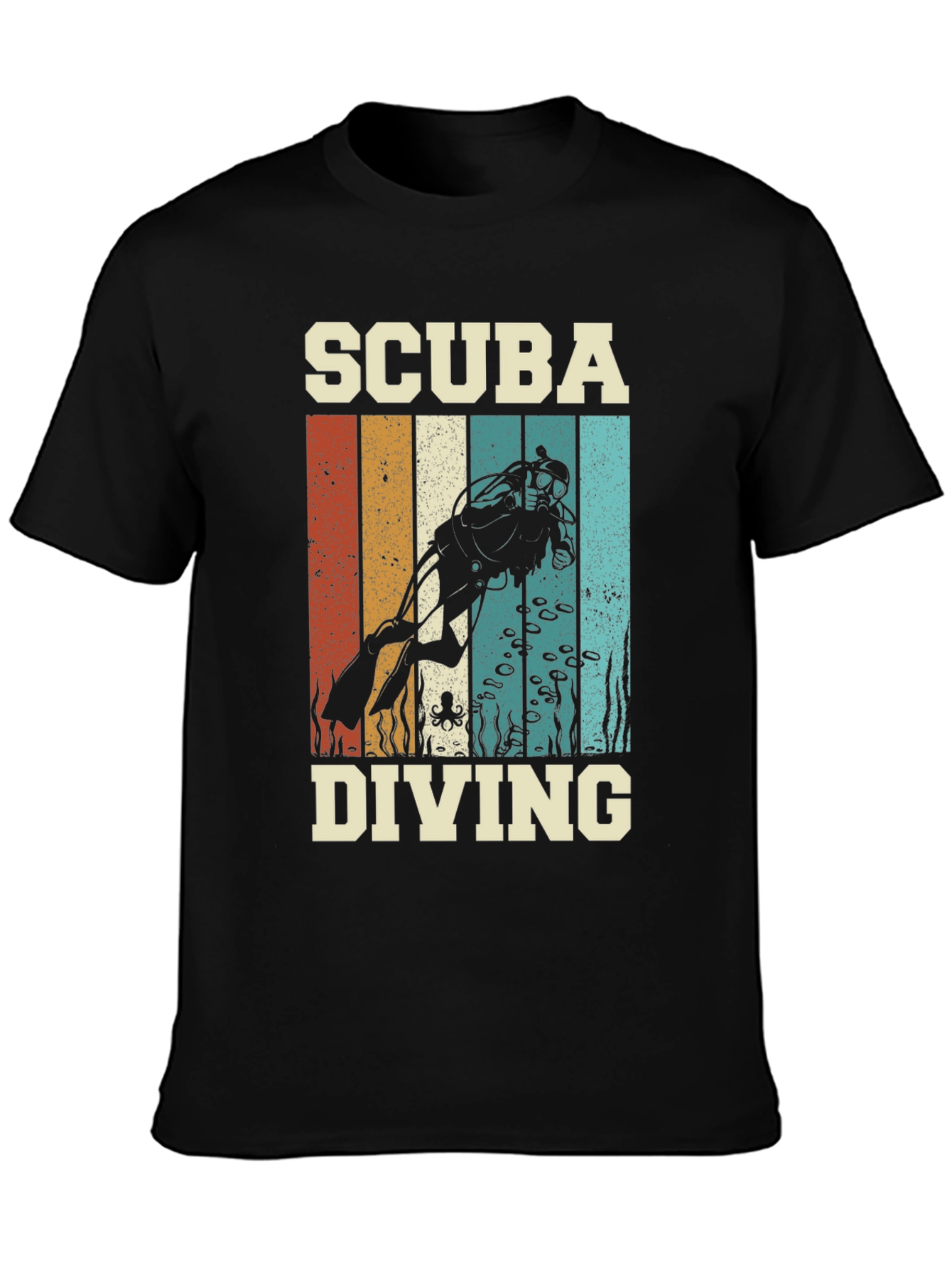 Scuba Diving Retro Graphic Tee