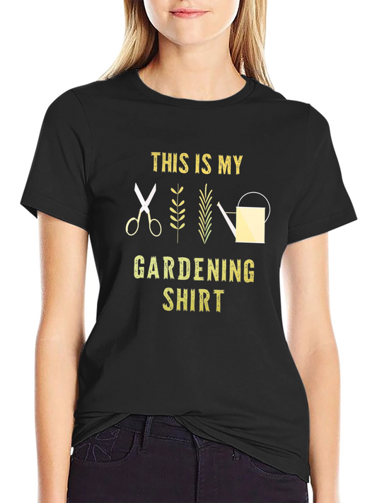 Gardening Shirt - This is my Gardening Shirt - Black