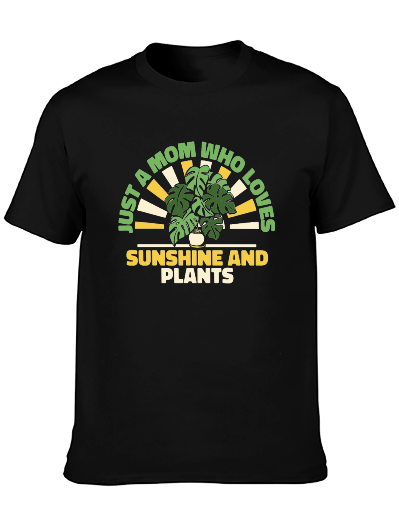 Just a Mom Who Loves Sunshine and Plants T-Shirt