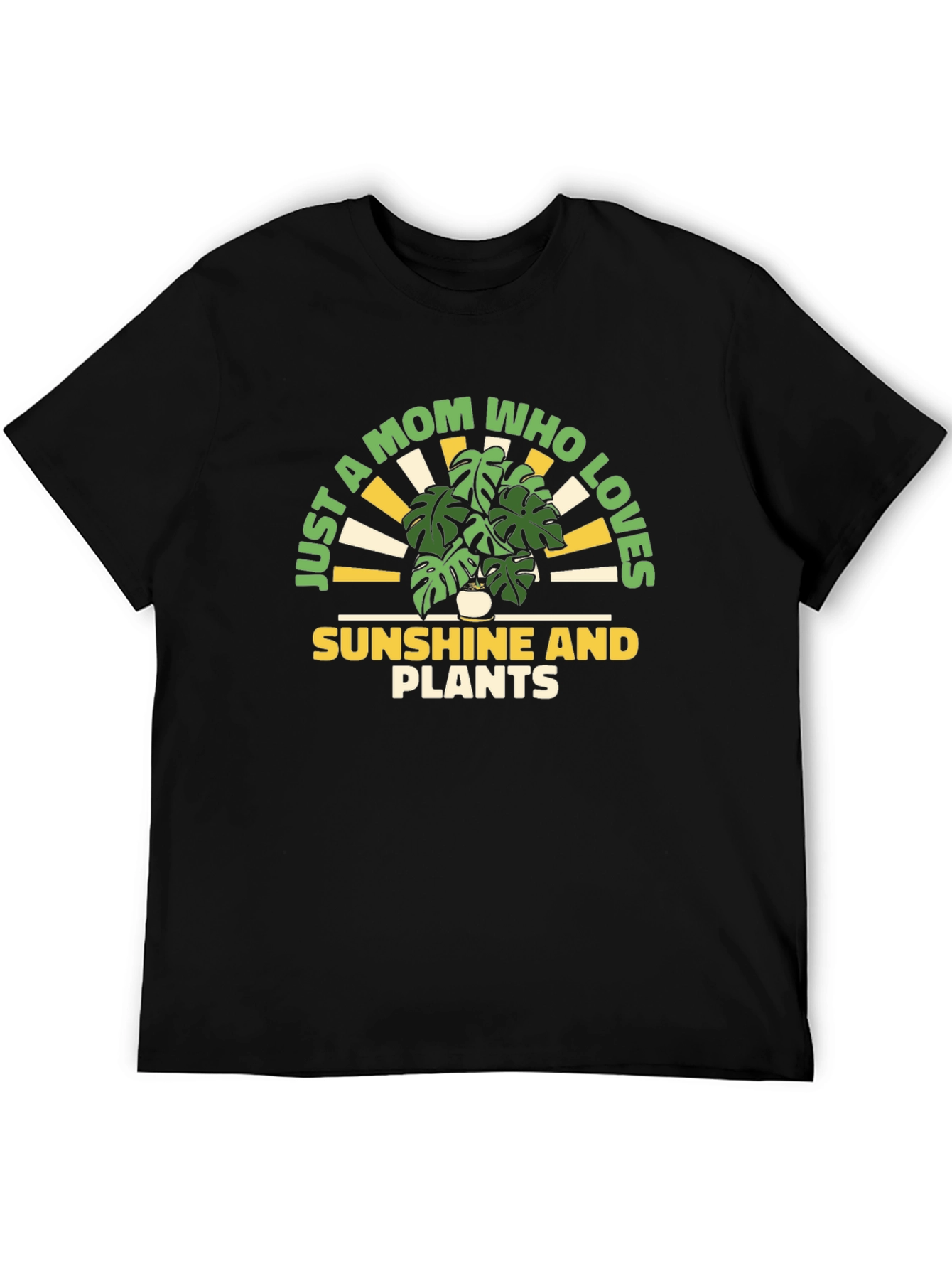 Just a Mom Who Loves Sunshine and Plants T-Shirt