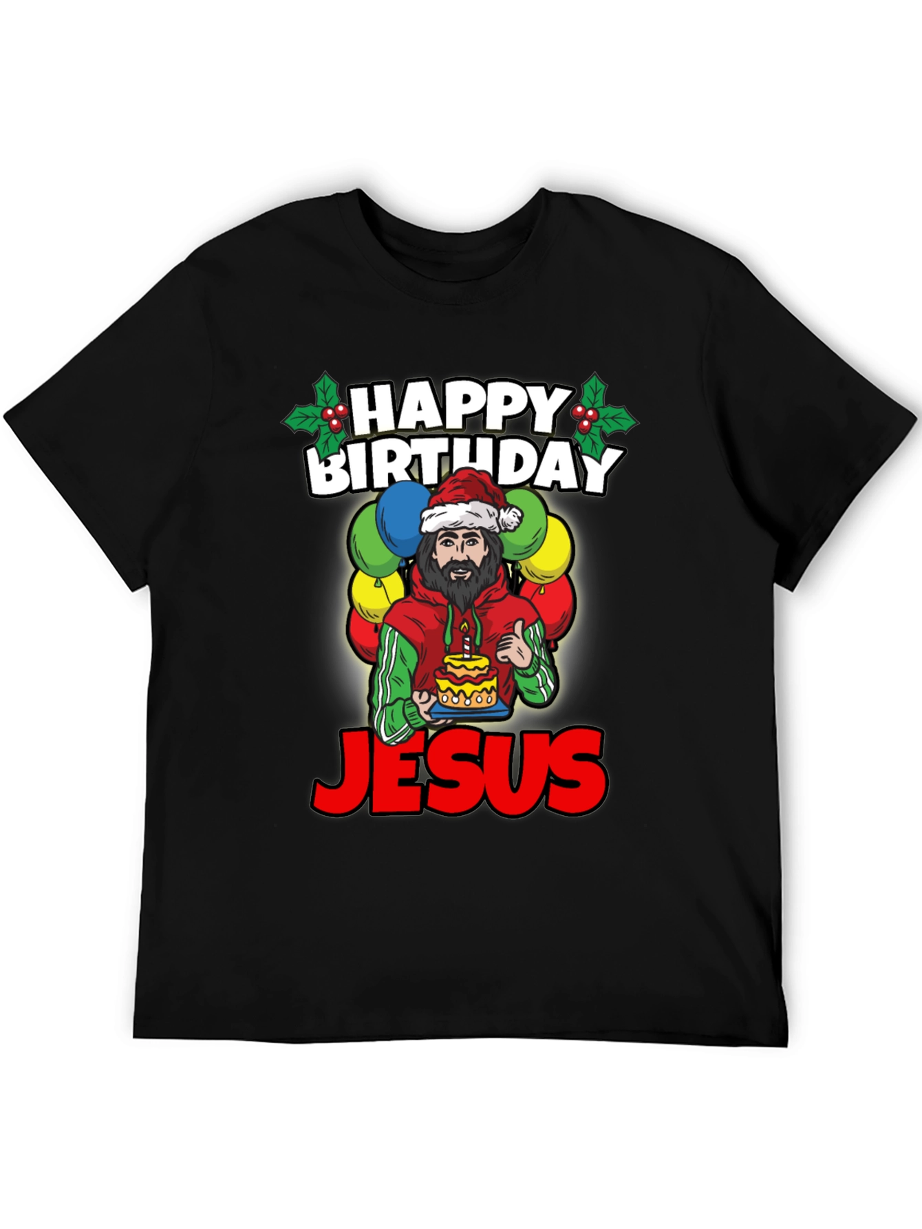 Happy Birthday Jesus Graphic Tee