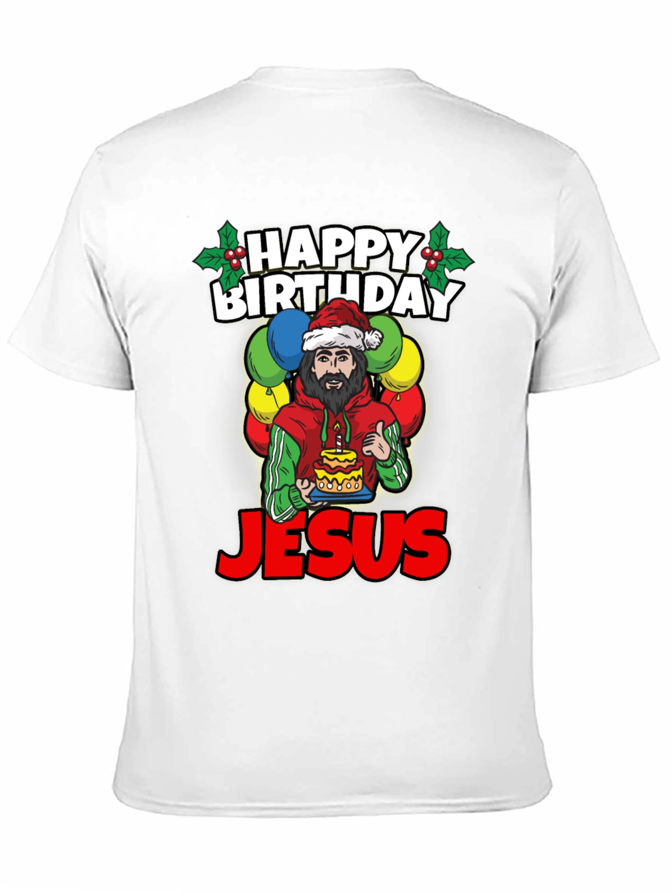 Happy Birthday Jesus Graphic Tee