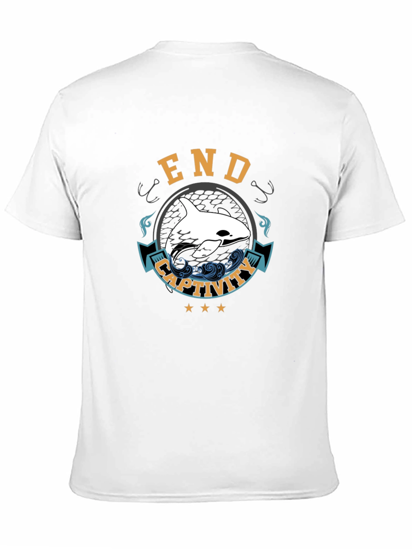 End Captivity Orca T-Shirt: Save the Whales!