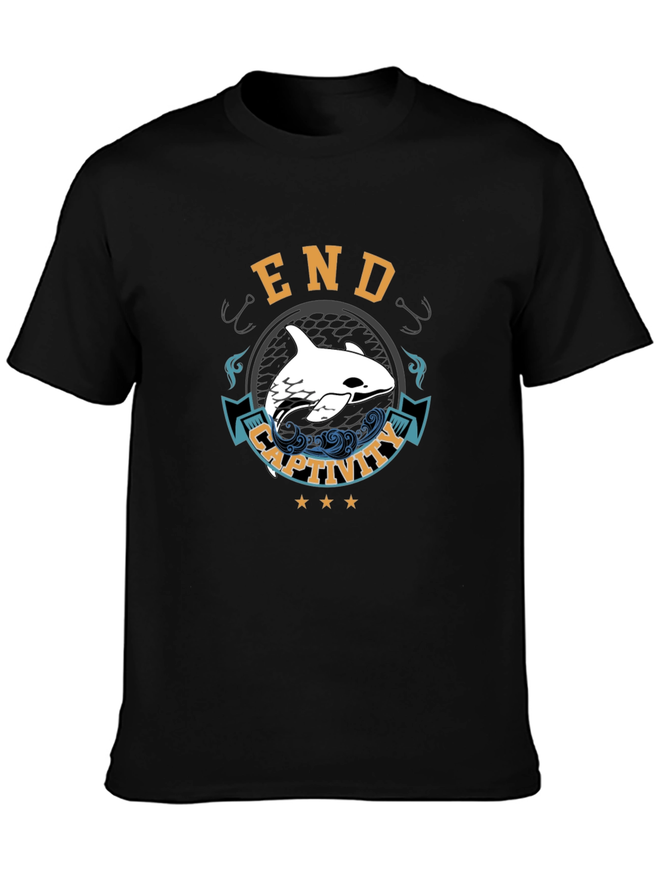 End Captivity Orca T-Shirt: Save the Whales!