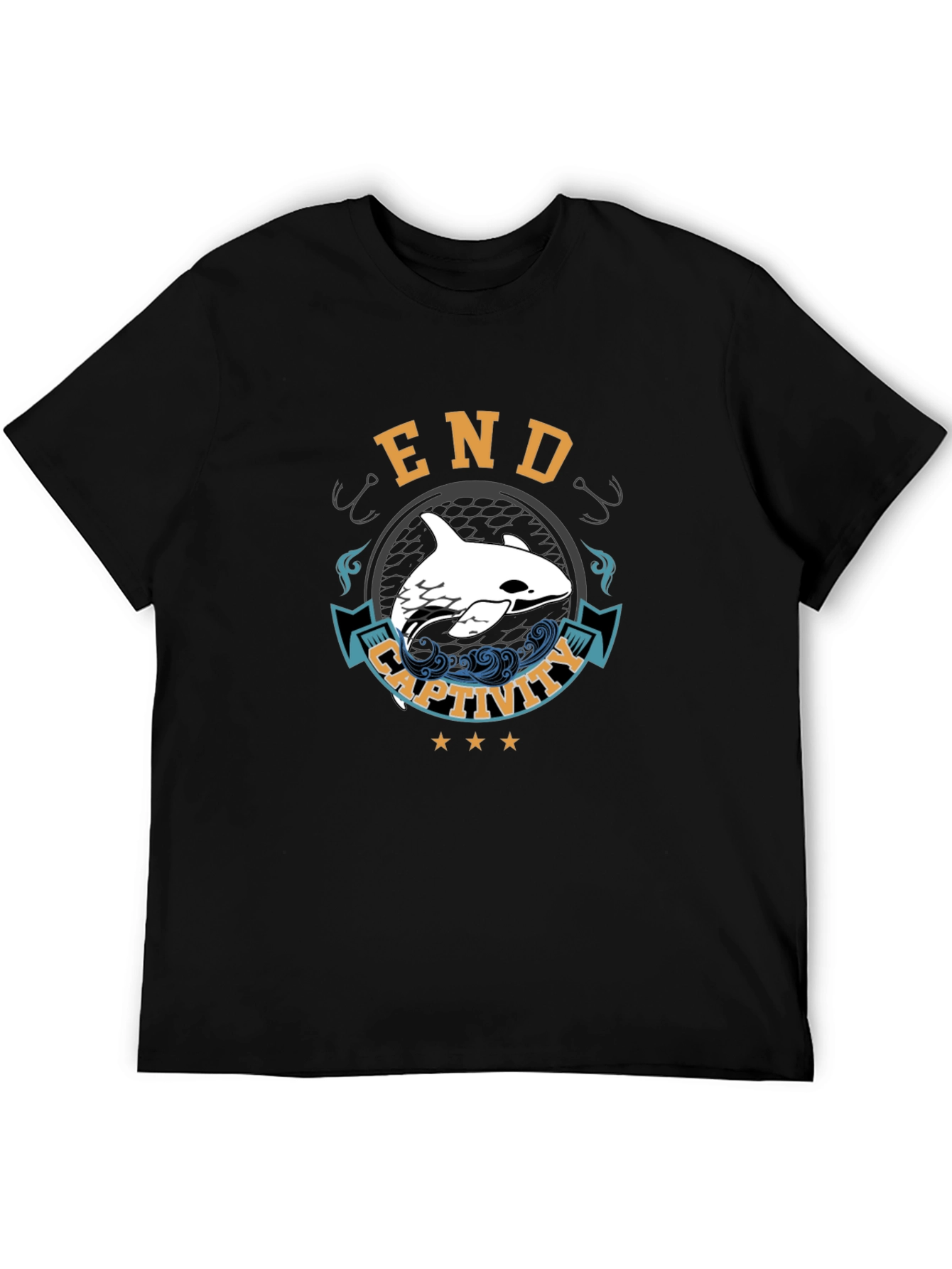 End Captivity Orca T-Shirt: Save the Whales!