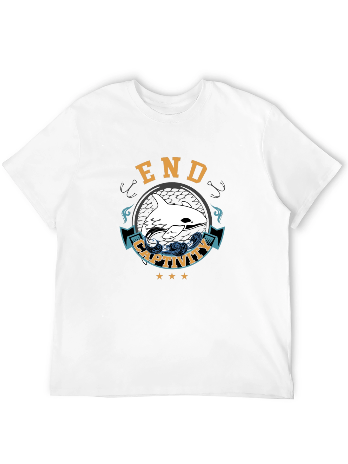 End Captivity Orca T-Shirt: Save the Whales!
