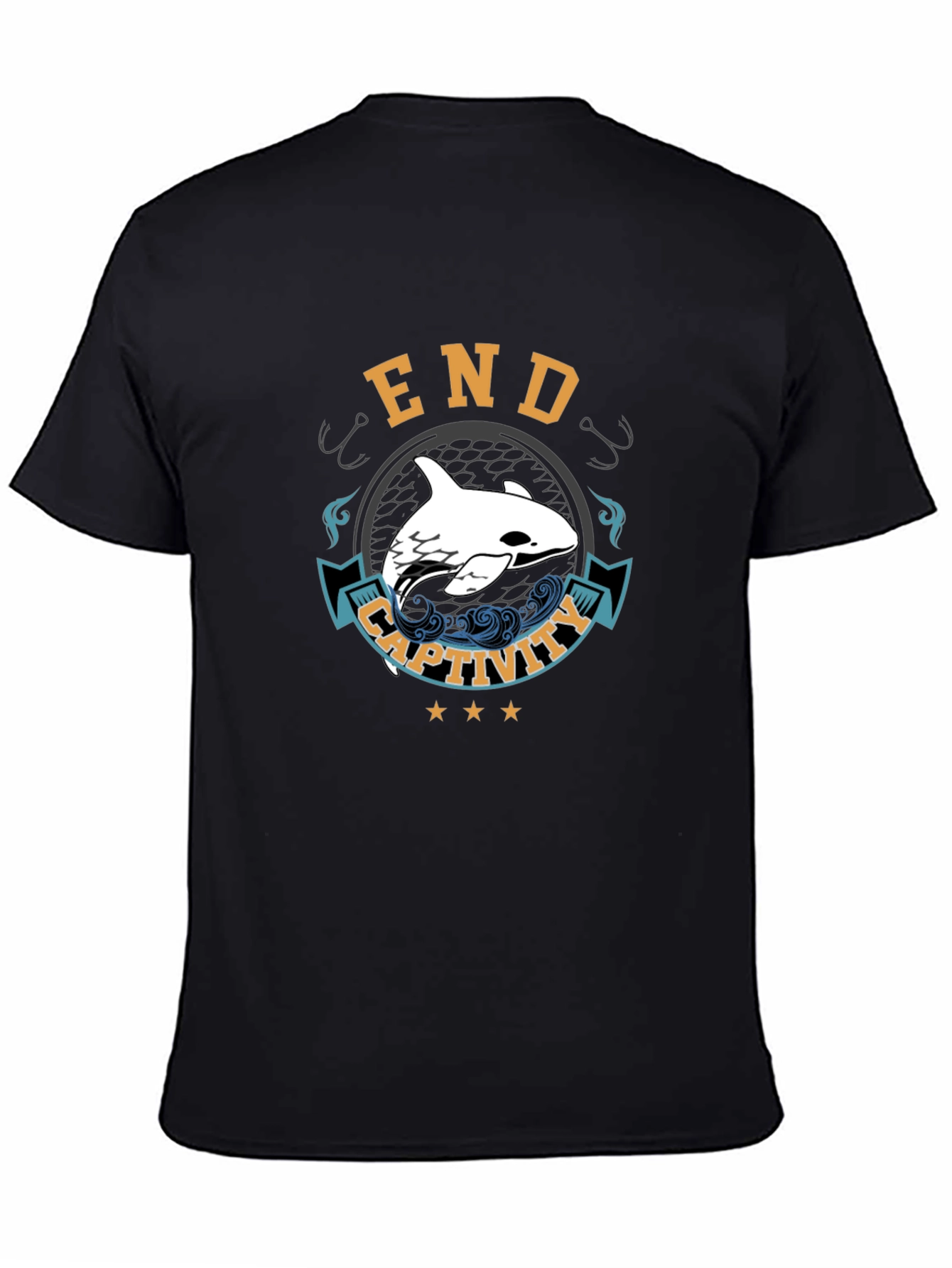 End Captivity Orca T-Shirt: Save the Whales!