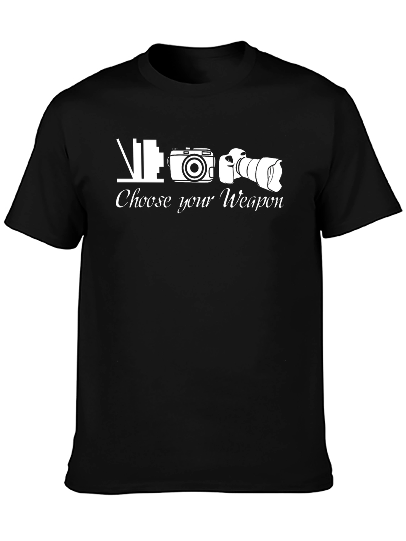 Choose Your Weapon: Photographer T-Shirt