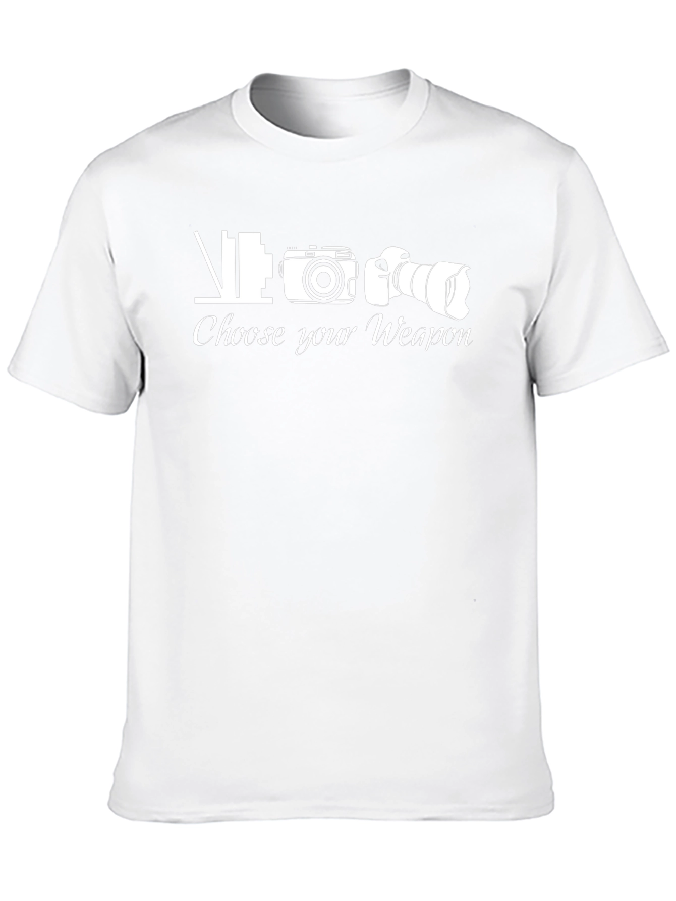 Choose Your Weapon: Photographer T-Shirt