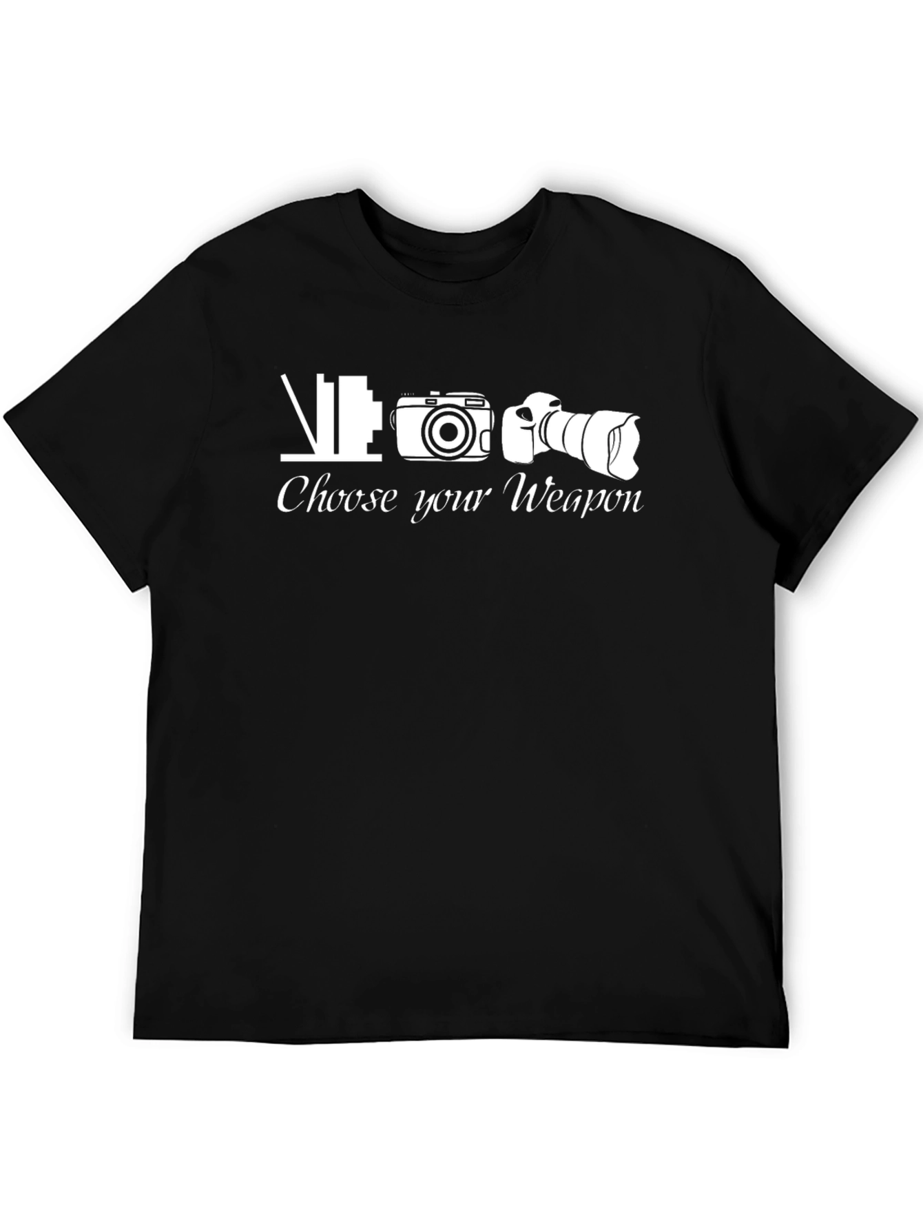 Choose Your Weapon: Photographer T-Shirt