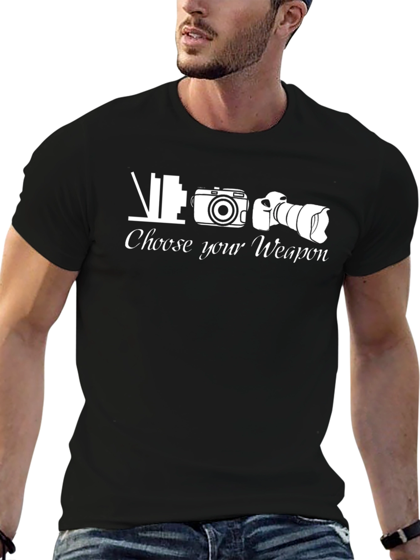 Choose Your Weapon: Photographer T-Shirt