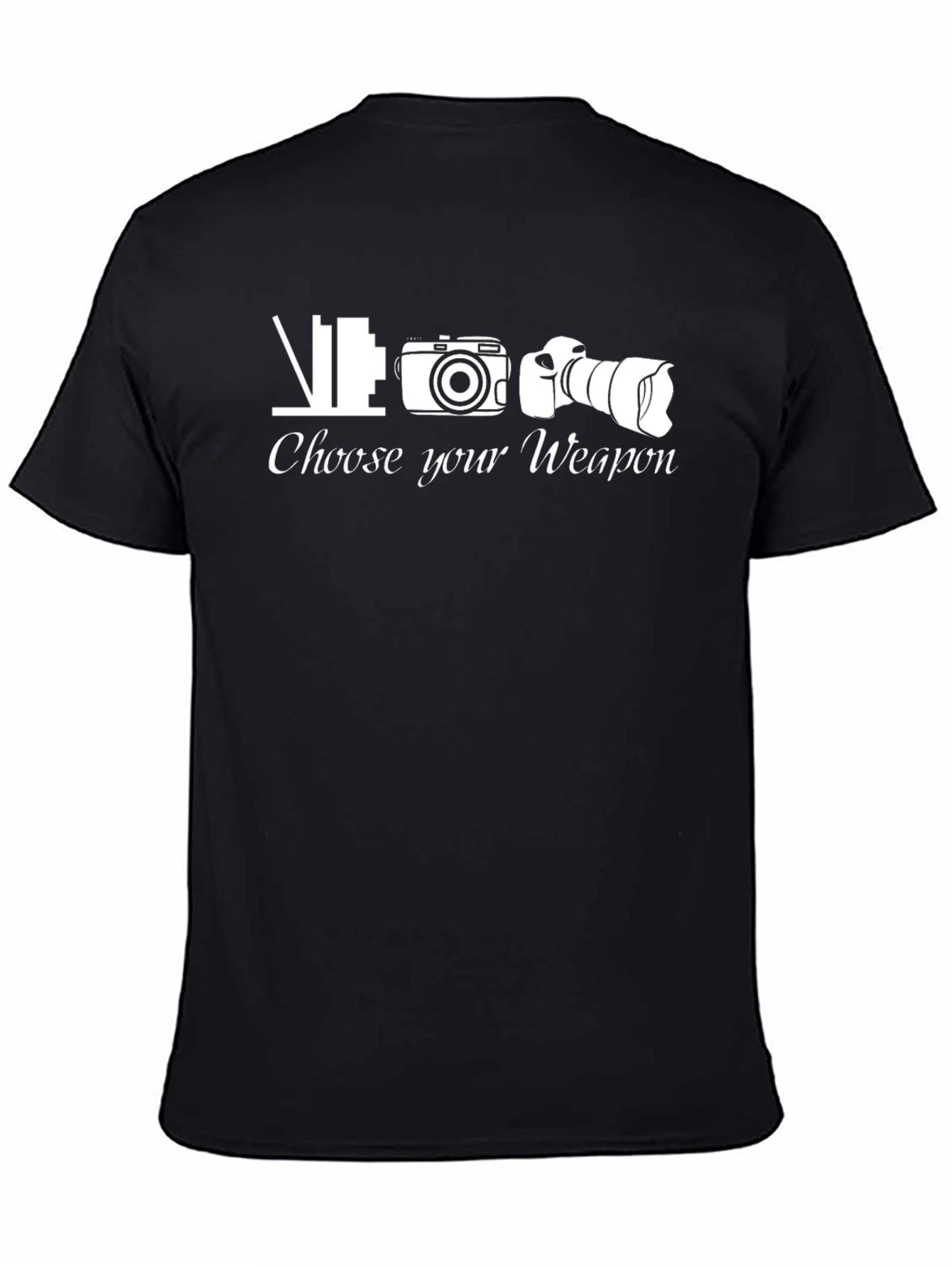 Choose Your Weapon: Photographer T-Shirt