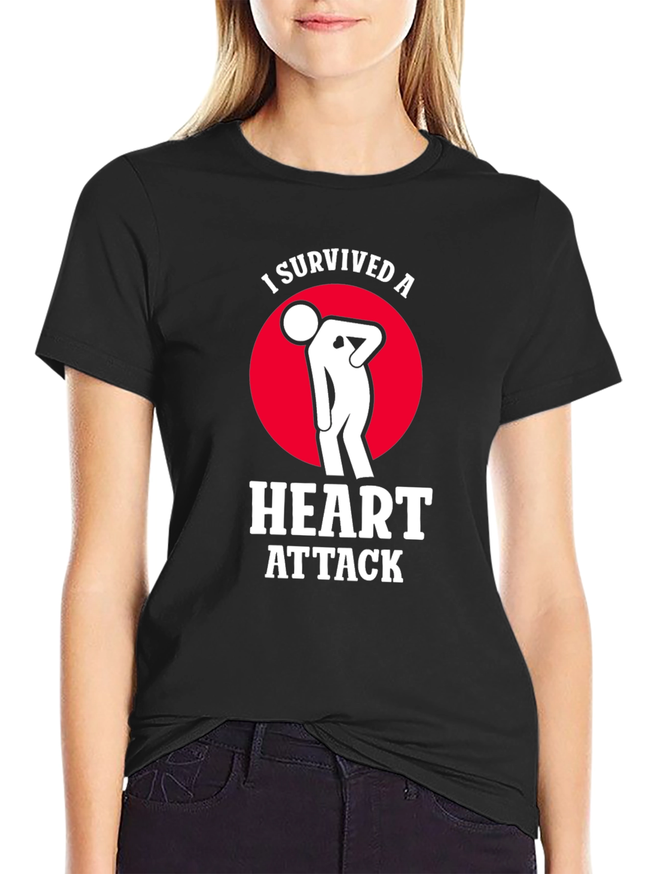 I Survived a Heart Attack Graphic T-Shirt