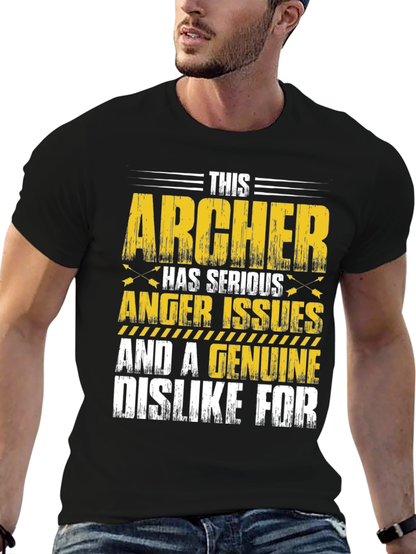 Archer T-Shirt - Serious Anger Issues & Dislike