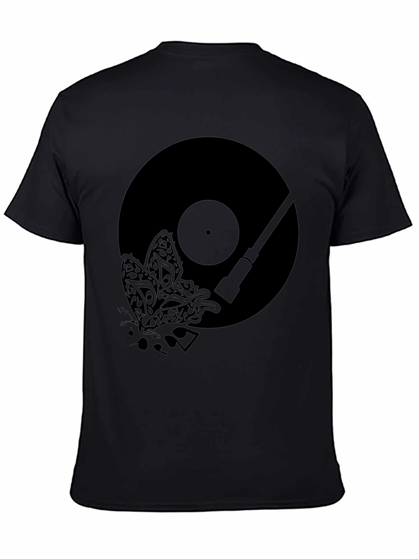 Vinyl Butterfly Graphic T-Shirt