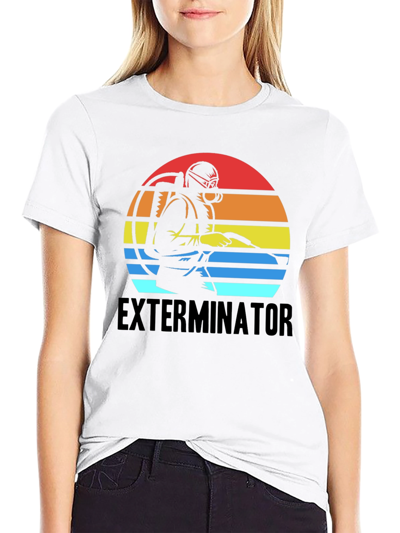 Exterminator Graphic Tee - Retro Style