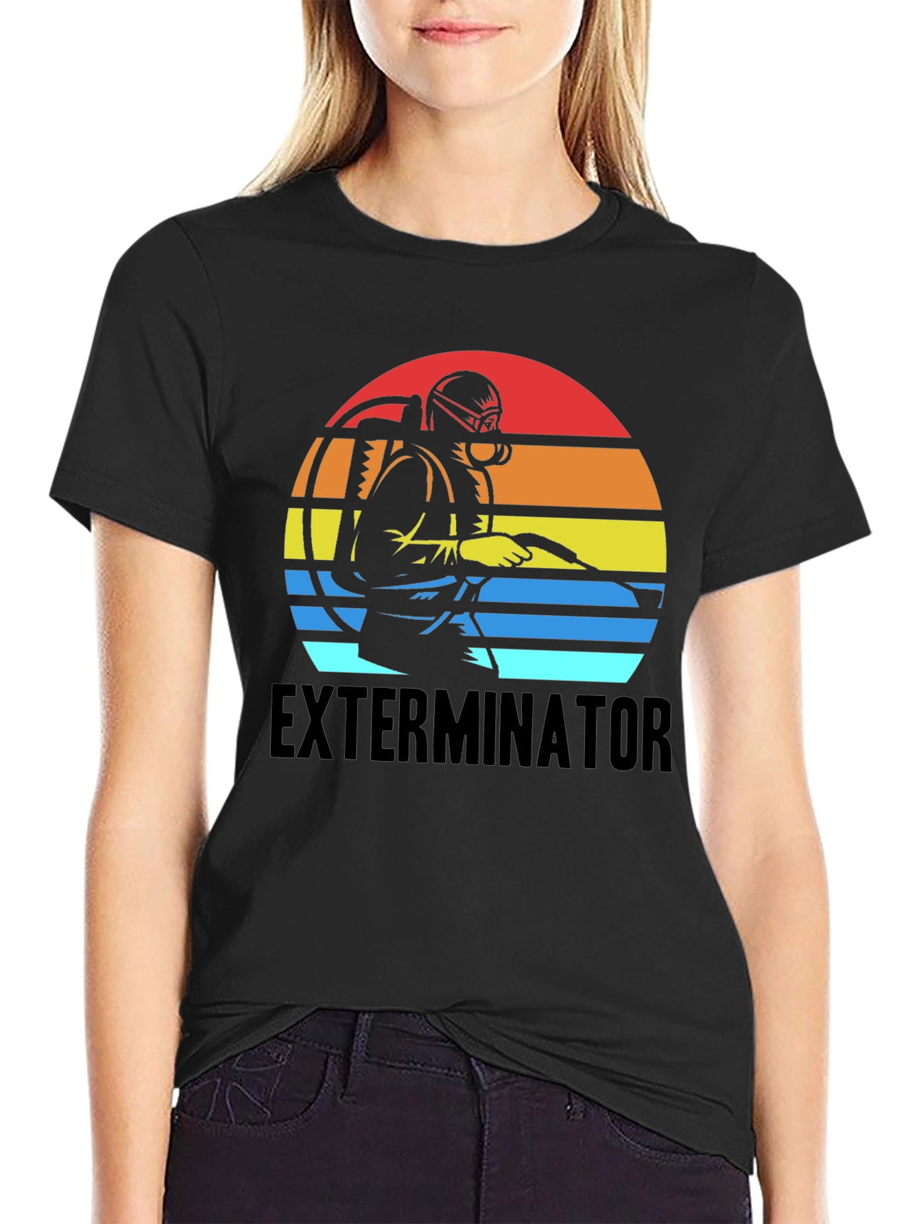 Exterminator Graphic Tee - Retro Style