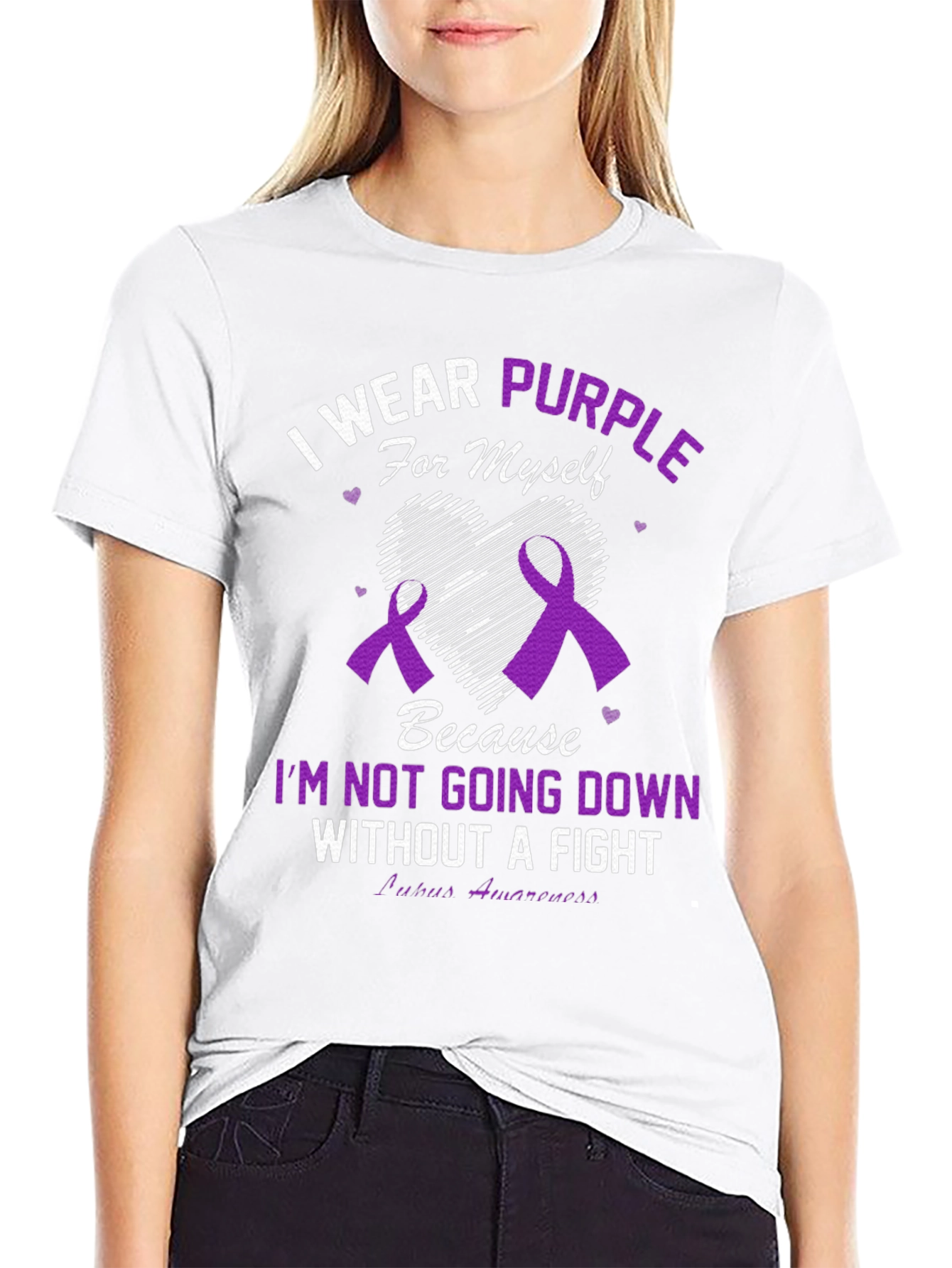 Purple Lupus Awareness T-Shirt