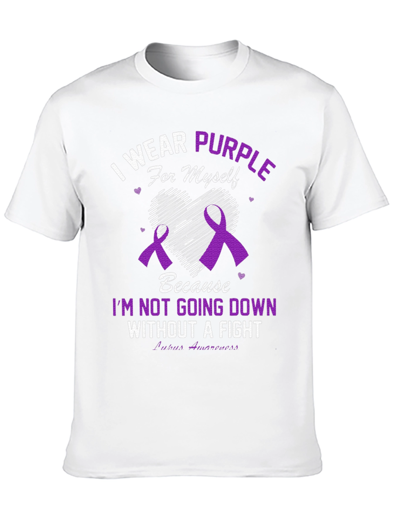 Purple Lupus Awareness T-Shirt