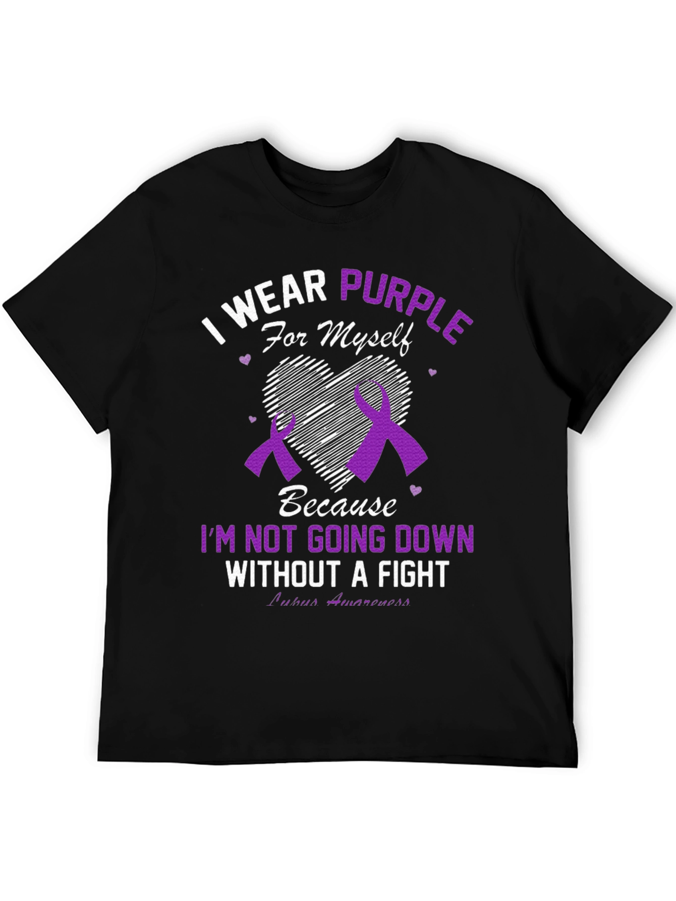 Purple Lupus Awareness T-Shirt
