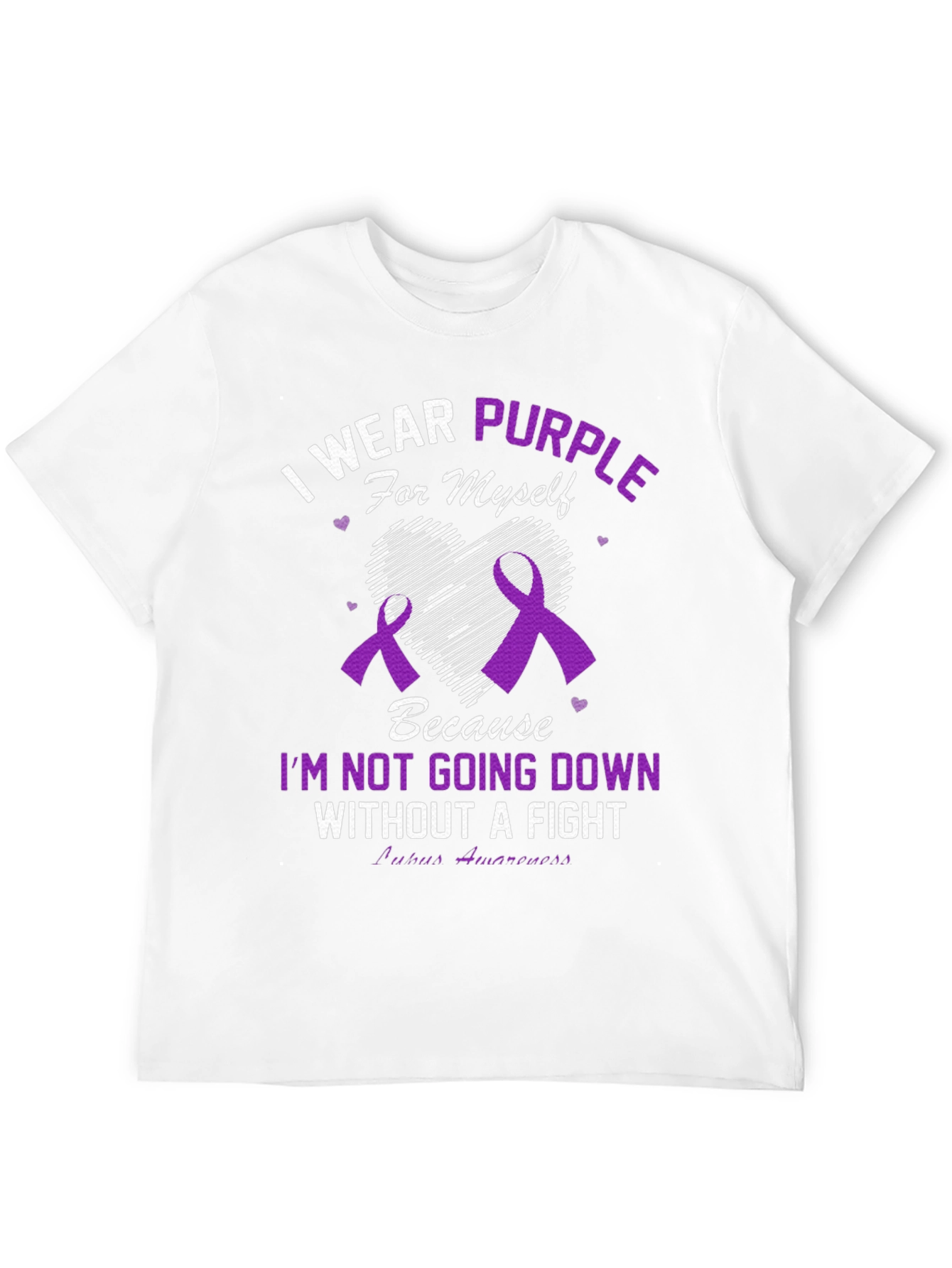 Purple Lupus Awareness T-Shirt
