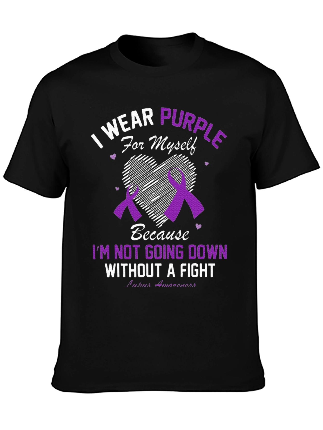 Purple Lupus Awareness T-Shirt